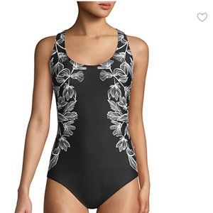 NWOT Calvin Klein Floral One-Piece